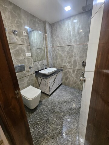 Bathroom in 2 BHK Builder Floor at Prashant Vihar – for Sale