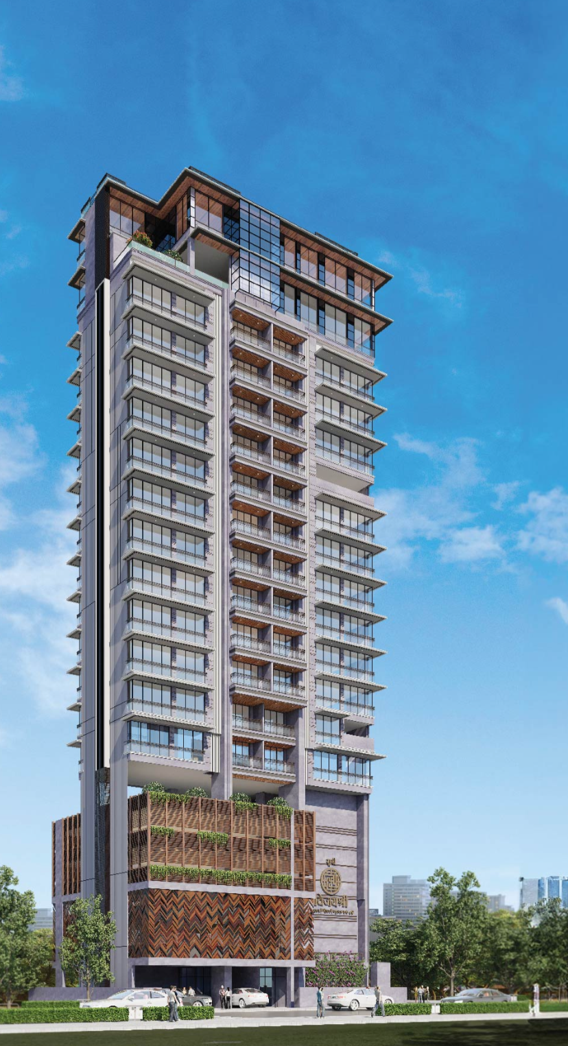 4 BHK + Servant Room,Study Room Apartment For Sale in Sugee Vijayshree