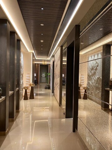 Building Lobby in 4 BHK Apartment at Lodha The World Towers World One Tier 2, Worli – for Rent
