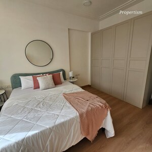 Bedroom in 3 BHK Apartment at Hiranandani Heritage Tower, Powai – for Sale