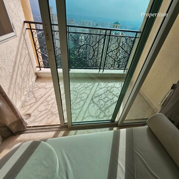 Balcony in 3 BHK Apartment at Hiranandani Heritage Tower, Powai – for Sale