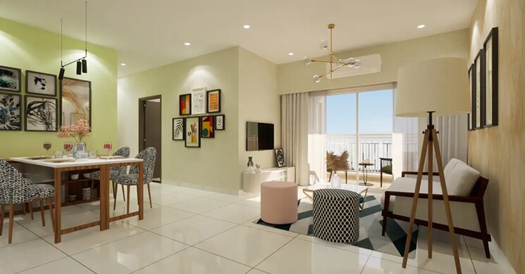 Living Room, brigade-nanda-heights 3 Bedroom 1495 Sq.Ft. Apartment In Padmanabha Nagar Bangalore 8819203
