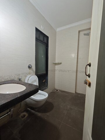 Bathroom in 3 BHK Apartment at Safal Shree Saraswati Phase 4, Chembur – for Rent