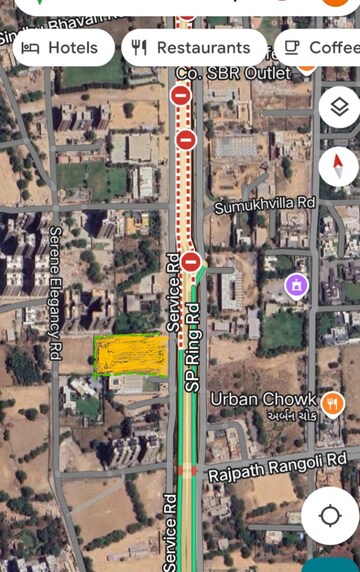  Land For Rent in Sindhu Bhavan Road
