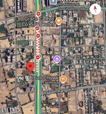  Land – Exterior View View at Sindhu Bhavan Road - for Rent