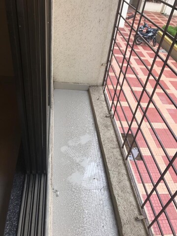 Balcony in 1 BHK Apartment at Orchid Galaxy Apartments, Vasai East – for Rent