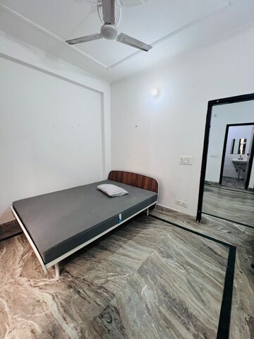 Bedroom in 1 BHK Builder Floor at Chattarpur – for Rent