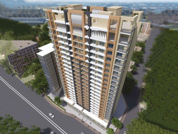 Exterior View, cosmos-enclave 1 Bedroom 443 Sq.Ft. Apartment In Kasarvadavali Thane 8819278