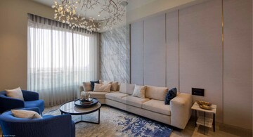 Living Room in 4 BHK Apartment at Bhoomi Simana, Parel – for Sale