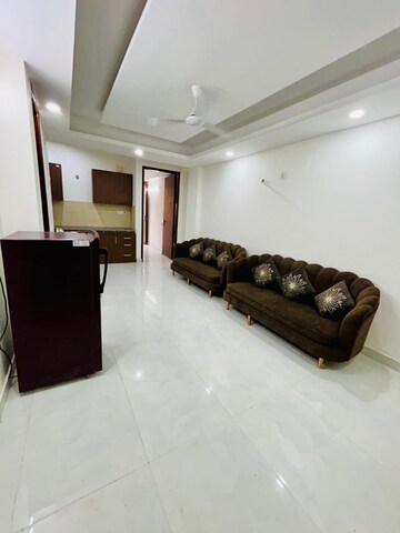 Living Room in 2 BHK Builder Floor at Chattarpur – for Rent