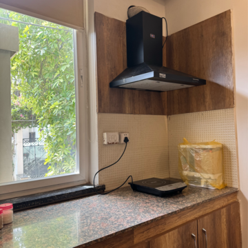 Kitchen in  Pg at Udyog Vihar Phase 5 – for Rent