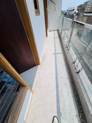Balcony in 2 BHK Builder Floor at Chattarpur – for Rent