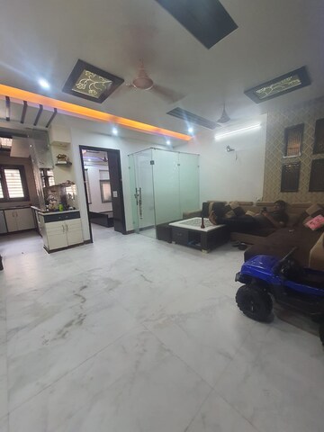 Living Room in 3 BHK Builder Floor at Prashant Vihar – for Rent