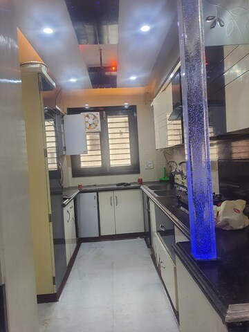 Kitchen in 3 BHK Builder Floor at Prashant Vihar – for Rent