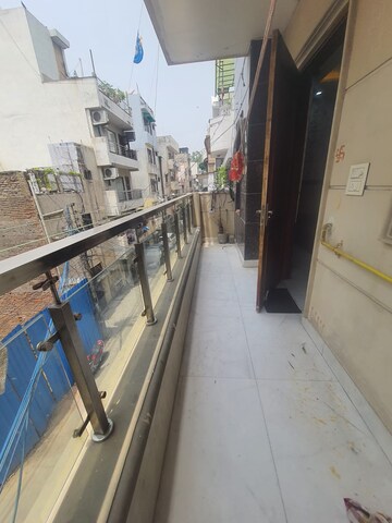 Balcony in 3 BHK Builder Floor at Prashant Vihar – for Rent