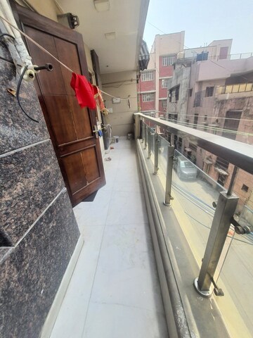 Balcony in 3 BHK Builder Floor at Prashant Vihar – for Rent