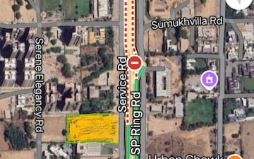 Land For Rent in Bodakdev