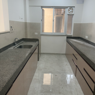Kitchen in 3 BHK Apartment at K Raheja Reserve, Mohammadwadi – for Rent