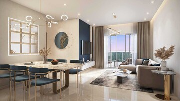 Living Room in 4 BHK Apartment at Northwind Sanctuary, Pi Greater Noida – for Sale