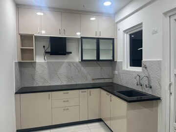 Kitchen in 3 BHK Apartment at Aparna Sarovar Zicon, Nallagandla – for Rent