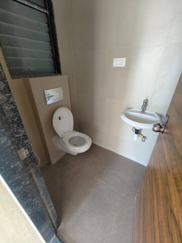 Bathroom in 1 BHK Apartment at Je And Vee Om Trimurti, Malad East – for Rent