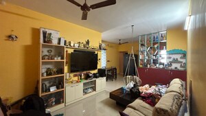 Living Room in 3 BHK Apartment at Shapoorji Pallonji Shukho Brishti, Rajarhat New Town – for Sale