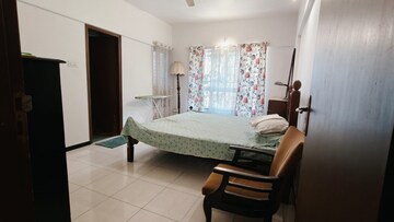 Living Room in 3.5 BHK Apartment at Lapis Lazuli Apartment, Koregaon Park – for Rent