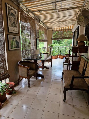 Living Room in 3.5 BHK Apartment at Lapis Lazuli Apartment, Koregaon Park – for Rent
