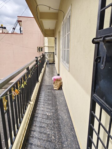 Balcony in 1 BHK Builder Floor at Halasuru – for Rent
