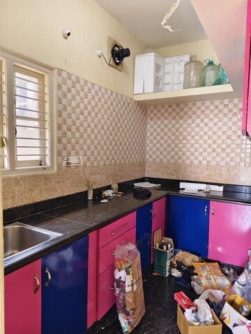 Kitchen in 1 BHK Builder Floor at Halasuru – for Rent