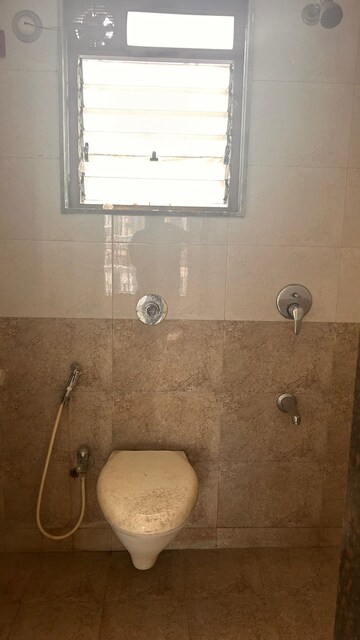 Bathroom in 2 BHK Apartment at Akar Pinnacle, Borivali East – for Rent