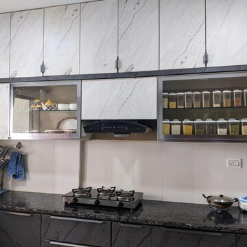 Kitchen in 3 BHK Apartment at Scheme 140 – for Sale
