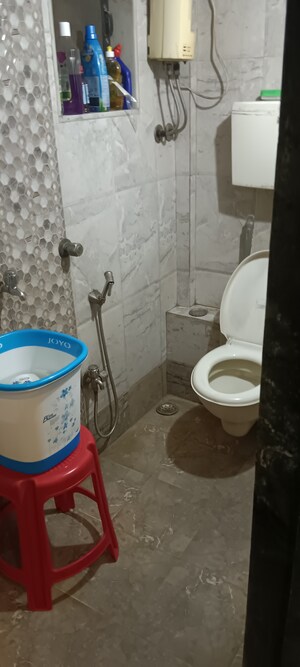 Bathroom in 1 RK Apartment at Kalyan West – for Sale