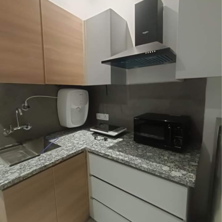 Kitchen, sector 30 1 Bedroom 550 Sq.Ft. Apartment In Sector 30 Gurgaon 8819806