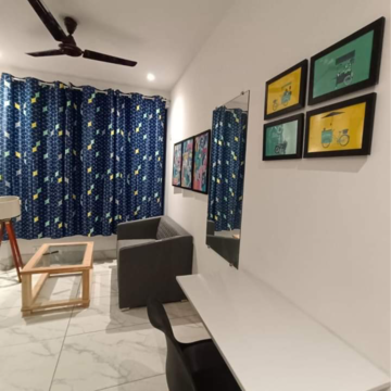 Living Room in 1 BHK Apartment at Sector 30 – for Rent