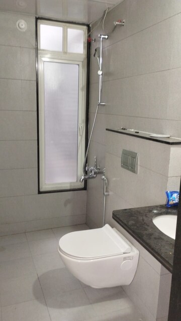 Bathroom in 2 BHK Apartment at Rama Livmo, Hinjewadi – for Rent