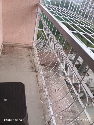 Balcony in 1 BHK Apartment at Parasnath Nagari, Naigaon East – for Rent