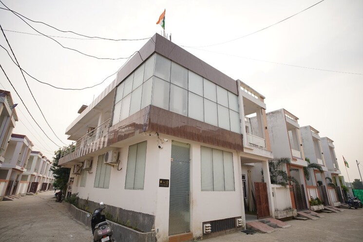 Exterior View, vasundhara-ryt-homes 3 Bedroom 2150 Sq.Ft. Independent House In Jankipuram Extension Lucknow 8801392