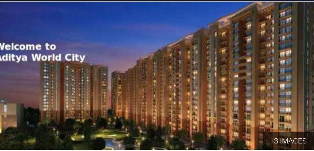 2 BHK 950 Sq.Ft. Apartment in Aditya World City