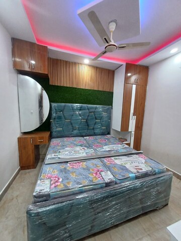 Bedroom in 3 BHK Builder Floor at Dwarka Mor – for Rent