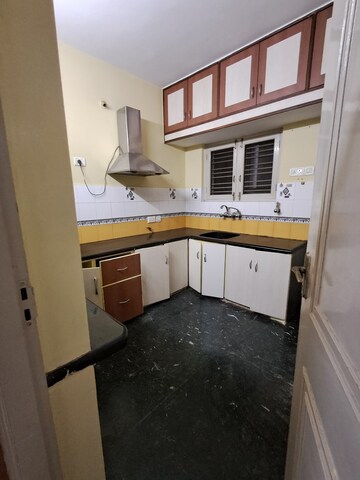 Kitchen in 2 BHK Builder Floor at Hsr Layout Sector 2 – for Rent