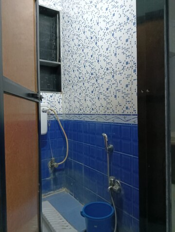 Bathroom in 1 BHK Apartment at Tulsidham Complex, Kapur Bawdi – for Rent