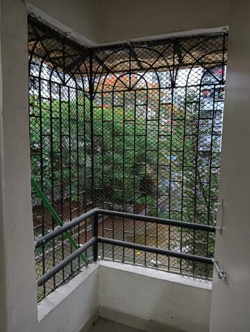 Balcony in 1 BHK Apartment at Tulsidham Complex, Kapur Bawdi – for Rent