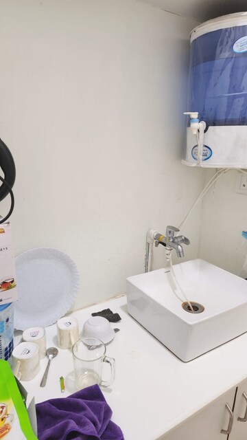 Bathroom in  Office Space at Sangani Sapphire Greens, Thaltej – for Rent