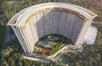 Balcony in 1 BHK Apartment at Metro Satyam Queens Necklace, Rohinjan – for Sale
