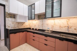 Kitchen in 2 BHK Apartment at Delight Divine Orchid, Sandor – for Sale