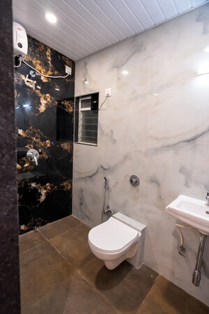 Bathroom in 2 BHK Apartment at Delight Divine Orchid, Sandor – for Sale