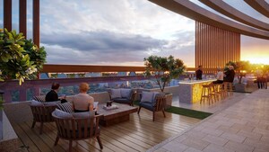 Swimming Pool in 2 BHK Apartment at Metro Satyam Queens Necklace, Rohinjan – for Sale