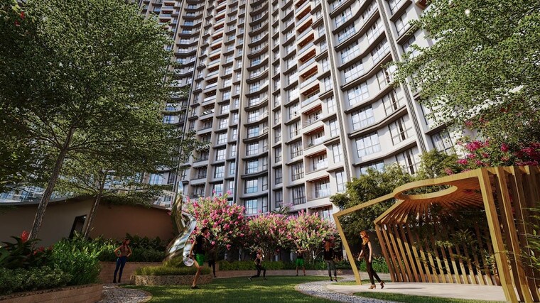 Exterior View, metro-satyam-queens-necklace 2 Bedroom 612 Sq.Ft. Apartment In Rohinjan Navi Mumbai 8820364
