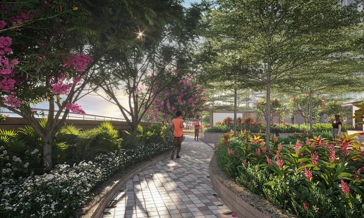 Balcony, metro-satyam-queens-necklace 2 Bedroom 612 Sq.Ft. Apartment In Rohinjan Navi Mumbai 8820364